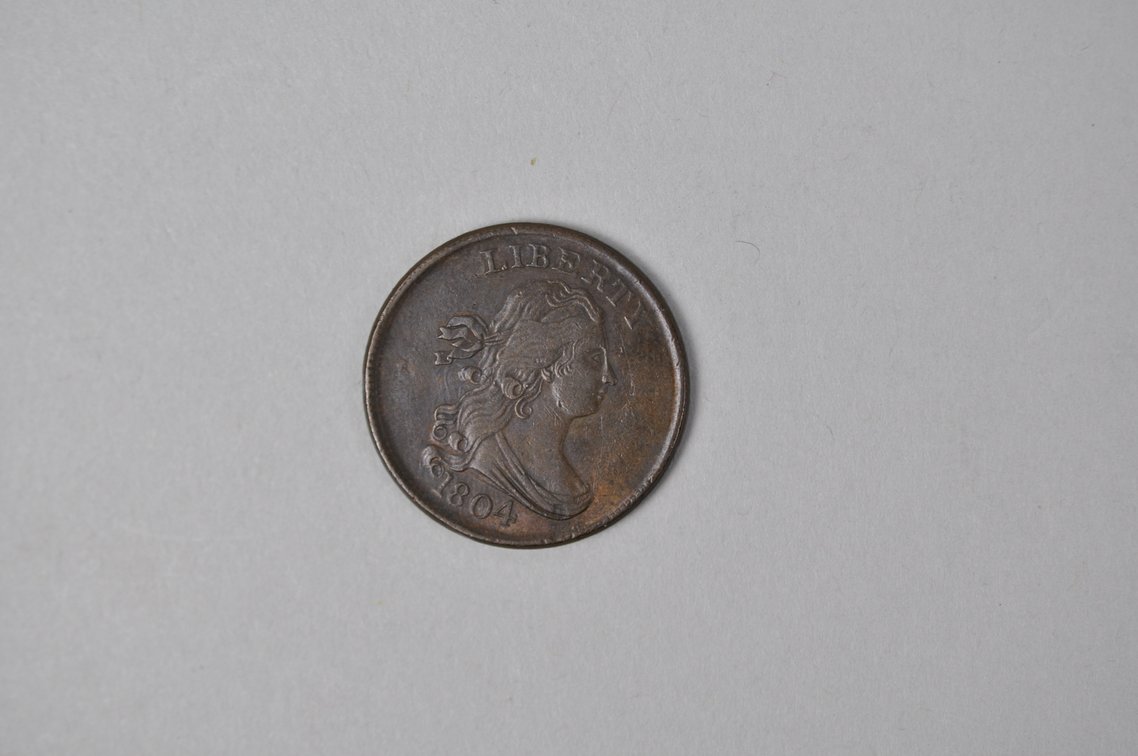 1804 Half Cent Crosslet Four No Stems, photo 2 of 4