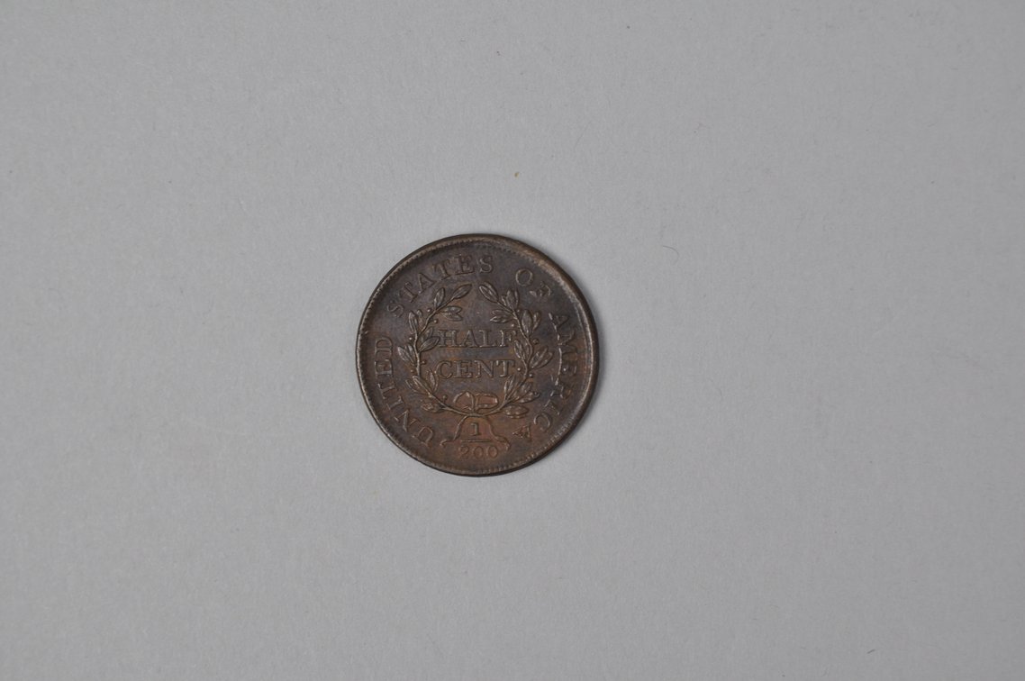 1804 Half Cent Crosslet Four No Stems, photo 3 of 4