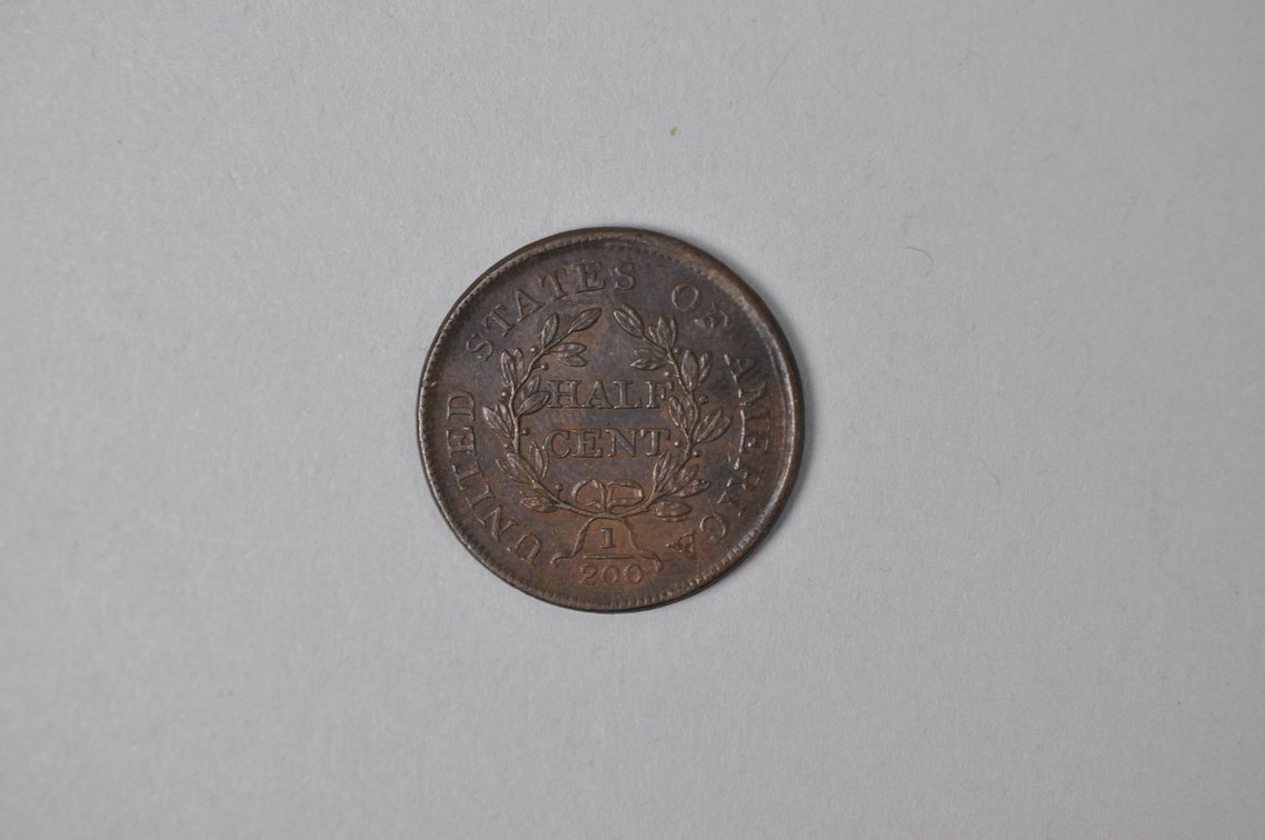 1804 Half Cent Crosslet Four No Stems, photo 4 of 4