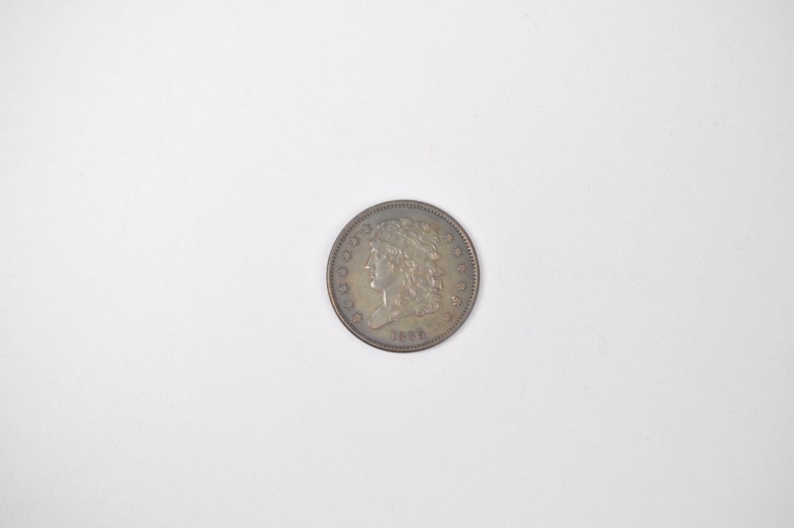 1835 Classic Head Half Cent, photo 2 of 4