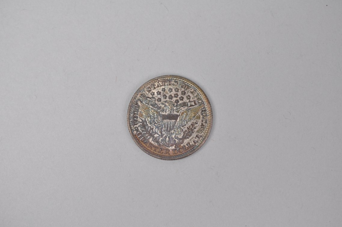 1892 Barber Quarter, photo 4 of 5