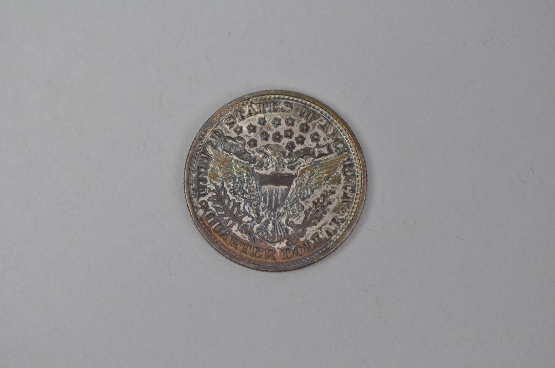 1892 Barber Quarter, photo 5 of 5