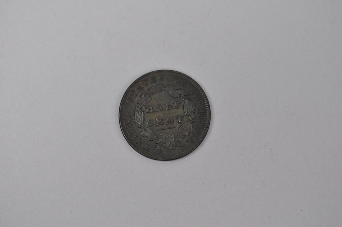 1835 Classic Head Half Cent, photo 4 of 4