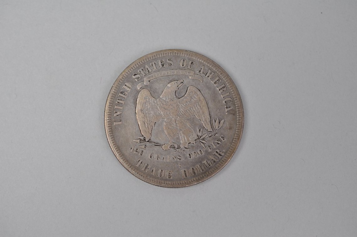 1877 S Trade Dollar, photo 5 of 5