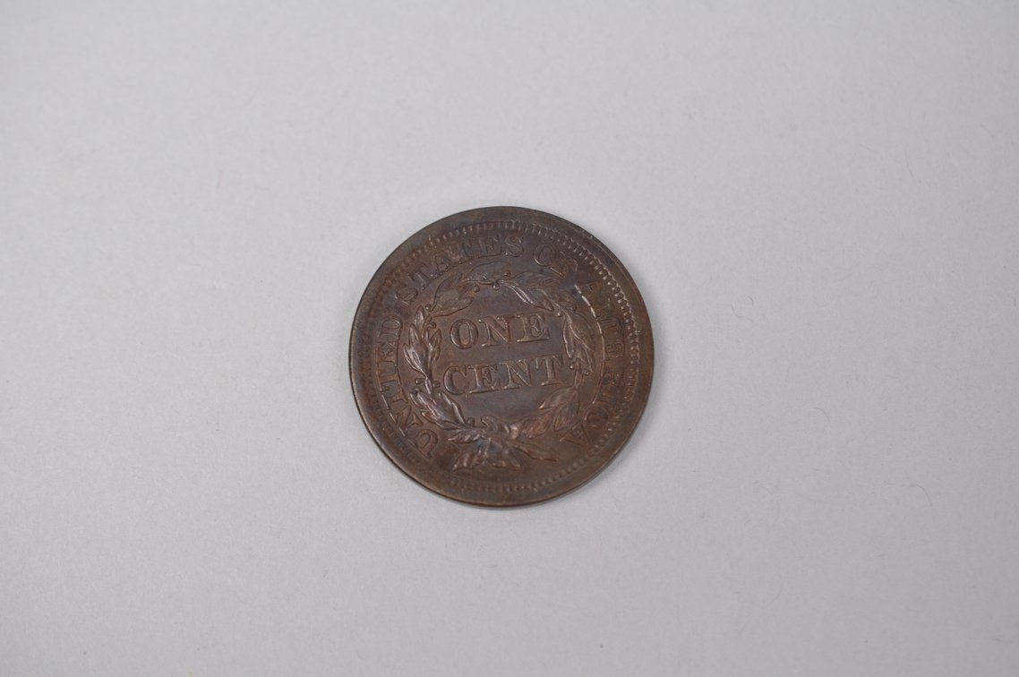 1856 Braided Hair Large Cent, photo 4 of 4