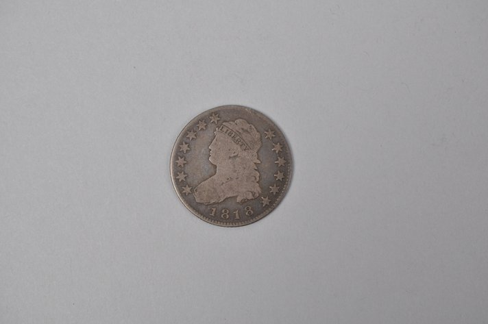1818 Capped Bust Quarter Dollar