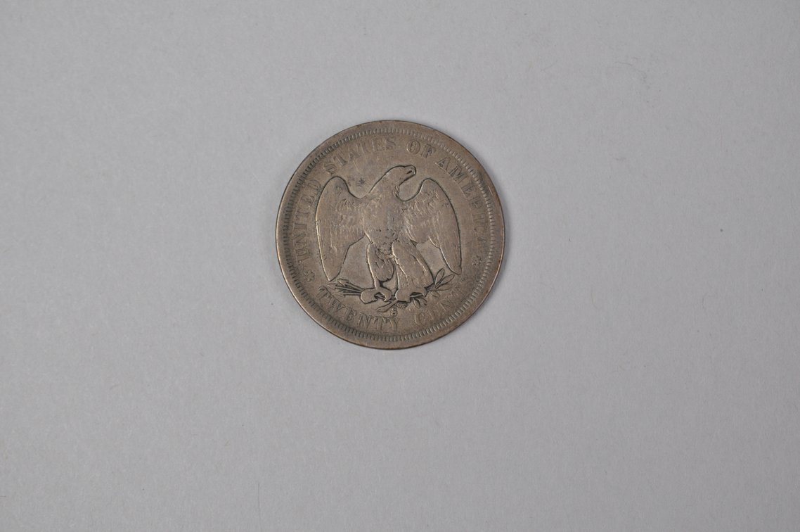 1875 S Twenty Cent Piece, photo 5 of 5