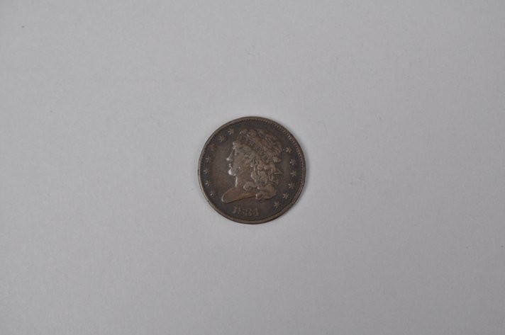 1834 Classic Head Half Cent