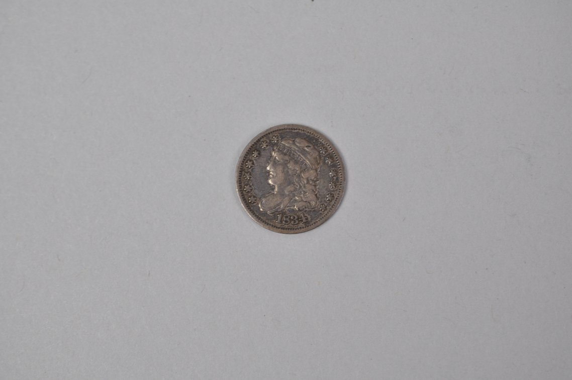 1830 Capped Bust Dime and 1834 Capped Bust Half Dime, photo 6 of 9