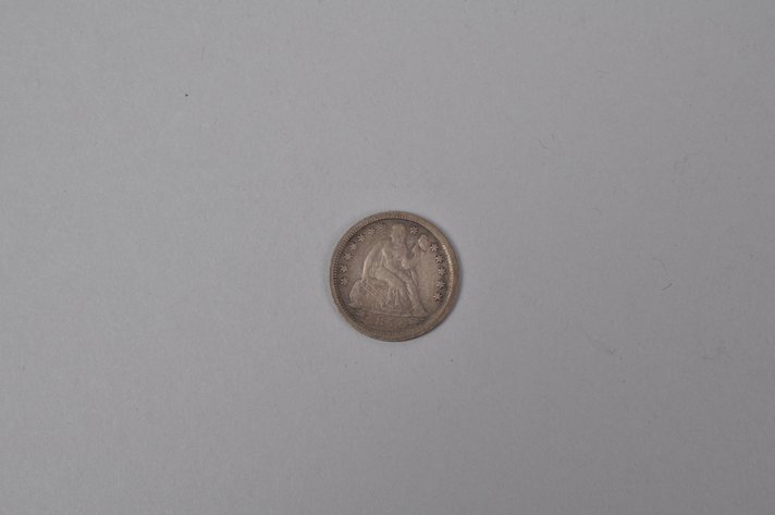 1853 Arrows Dime