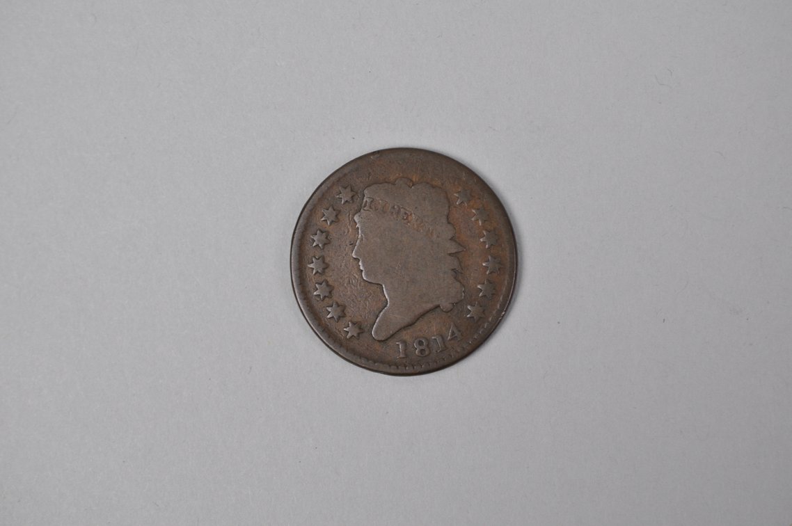 1814 Classic Head Cent, photo 2 of 5