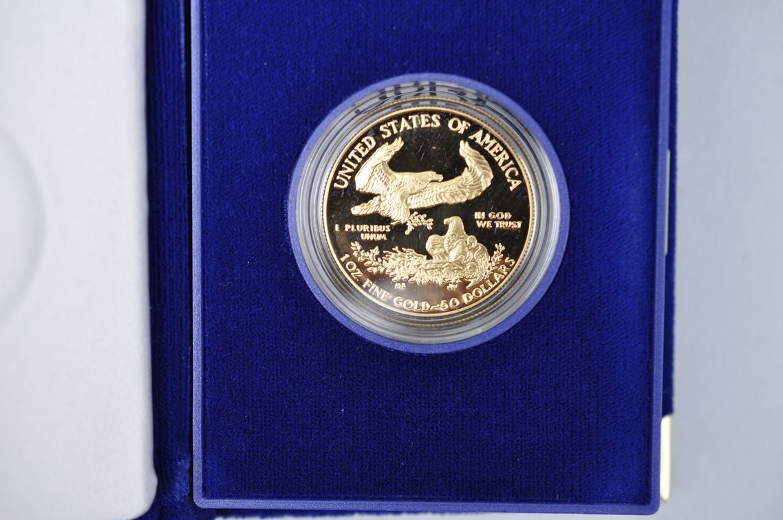 1986 American Eagle One Ounce Proof Gold Bullion Coin, photo 5 of 7