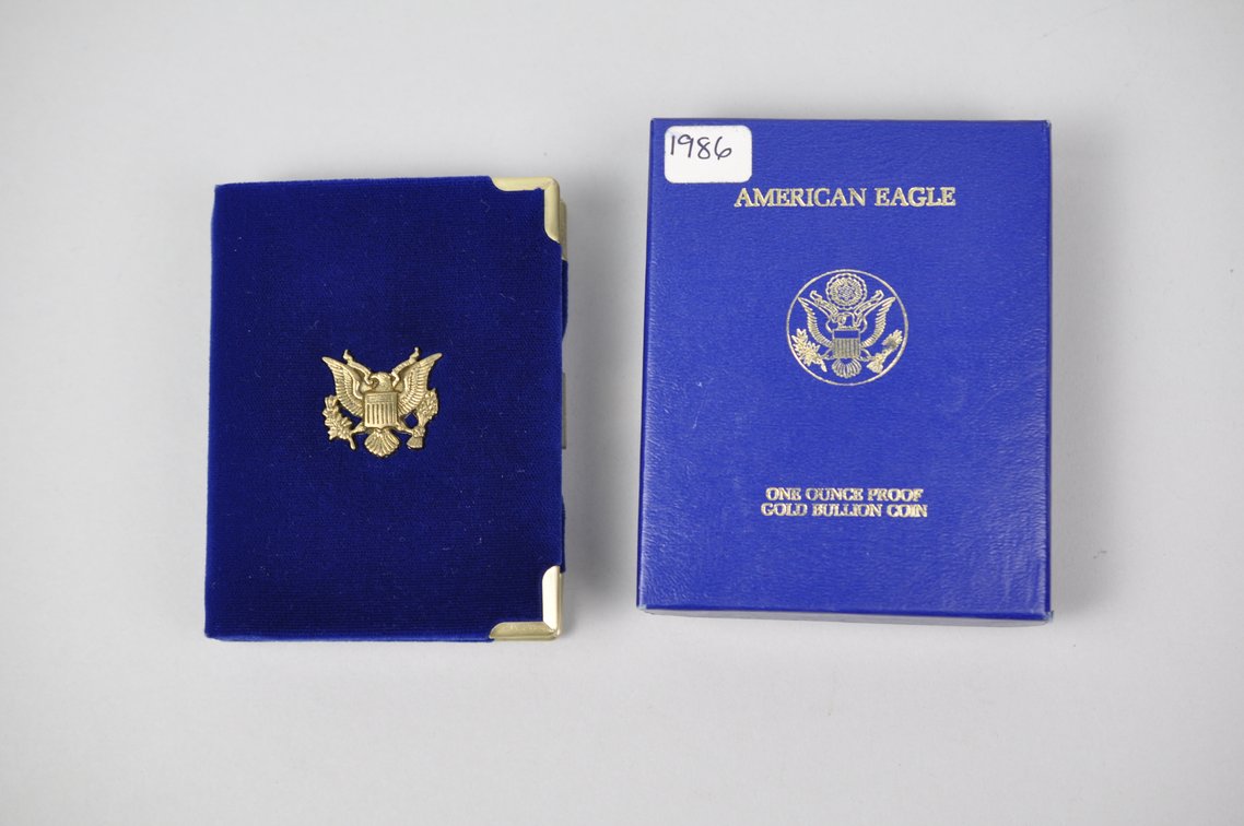 1986 American Eagle One Ounce Proof Gold Bullion Coin, photo 7 of 7