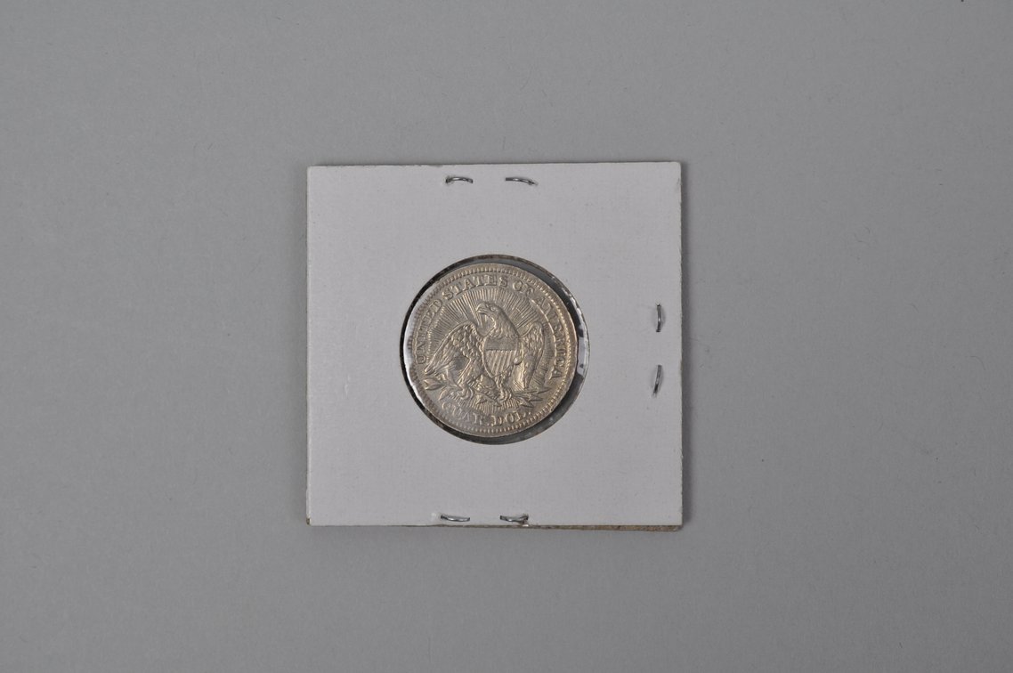 1853 Seated Liberty Quarter with Arrows and Rays, photo 3 of 5