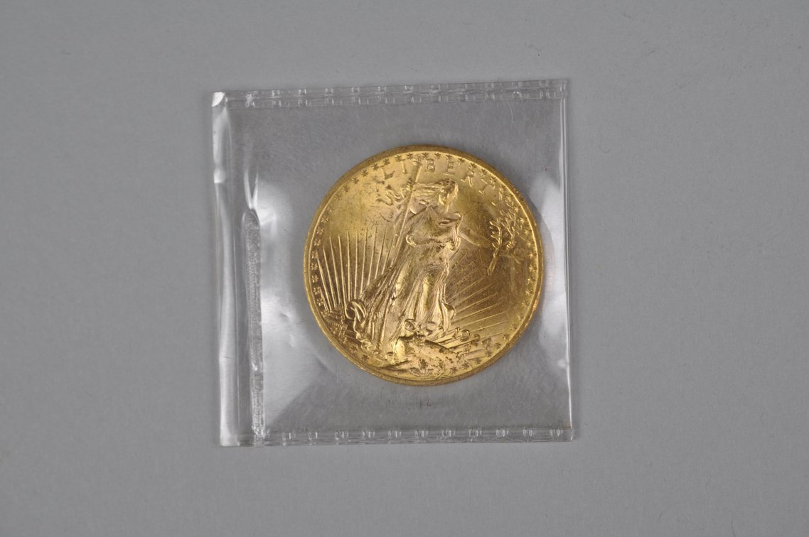 1924 SG Double Eagle Gold MS, photo 2 of 7