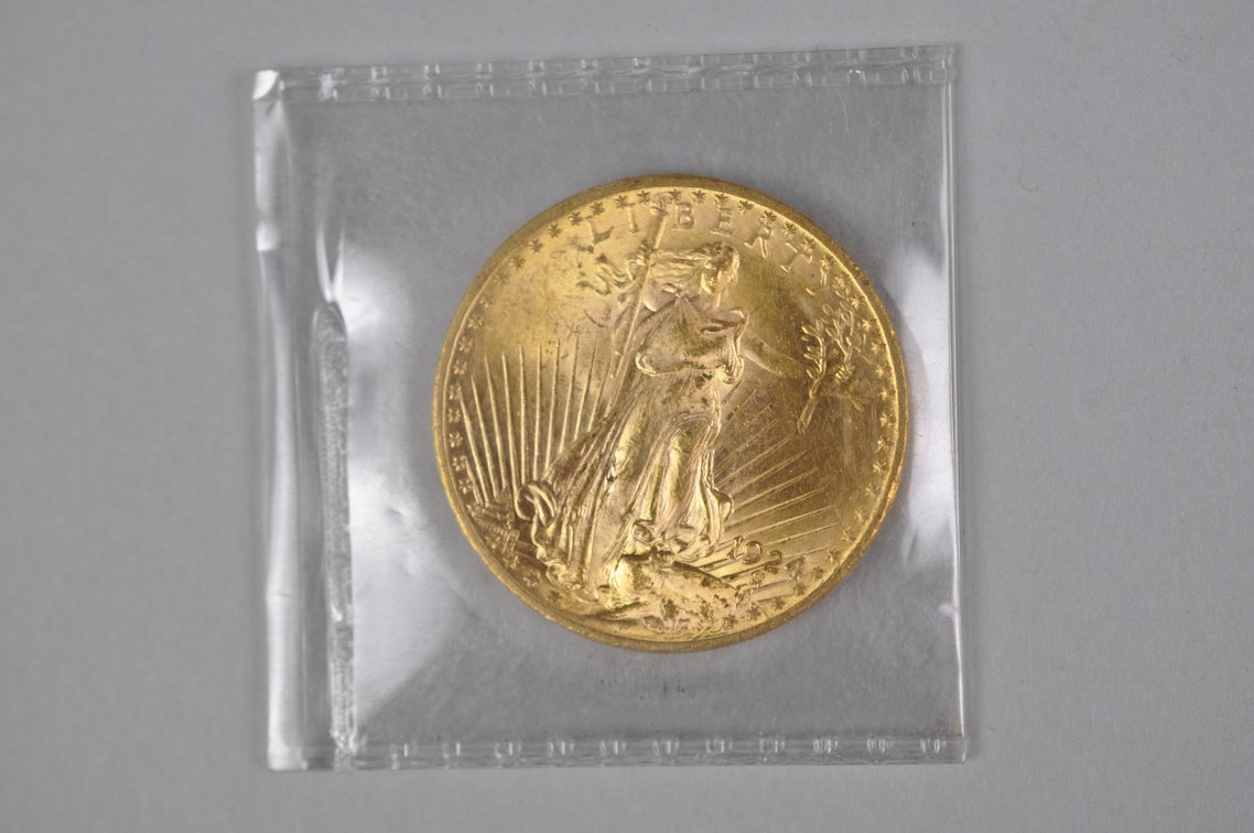 1924 SG Double Eagle Gold MS, photo 3 of 7
