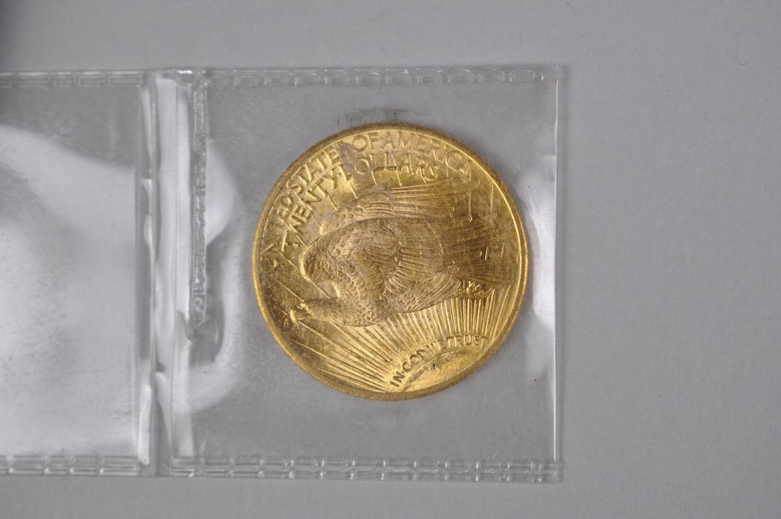 1924 SG Double Eagle Gold MS, photo 7 of 7