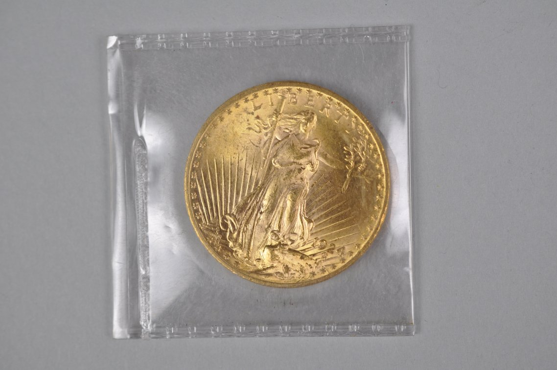 1924 SG Double Eagle Gold MS, photo 4 of 7