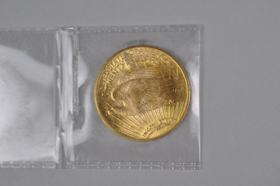 1924 SG Double Eagle Gold MS, photo 6 of 7