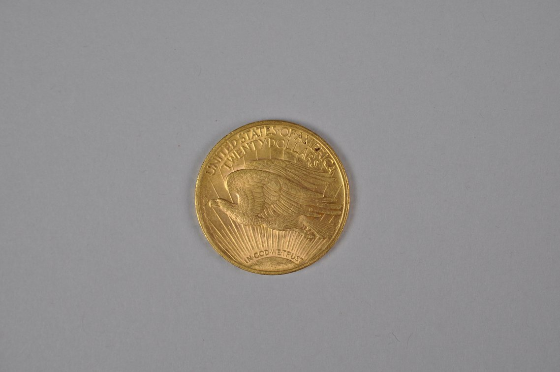 1923 SG Double Eagle Gold MS, photo 5 of 8