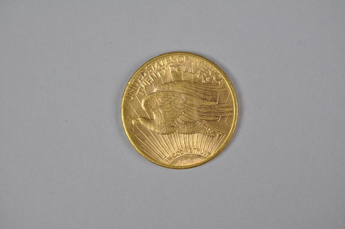 1913 D SG Double Eagle Gold AU/MS, photo 7 of 7