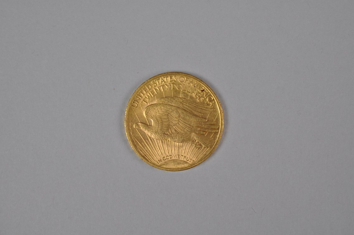 1923 SG Double Eagle Gold MS, photo 6 of 8