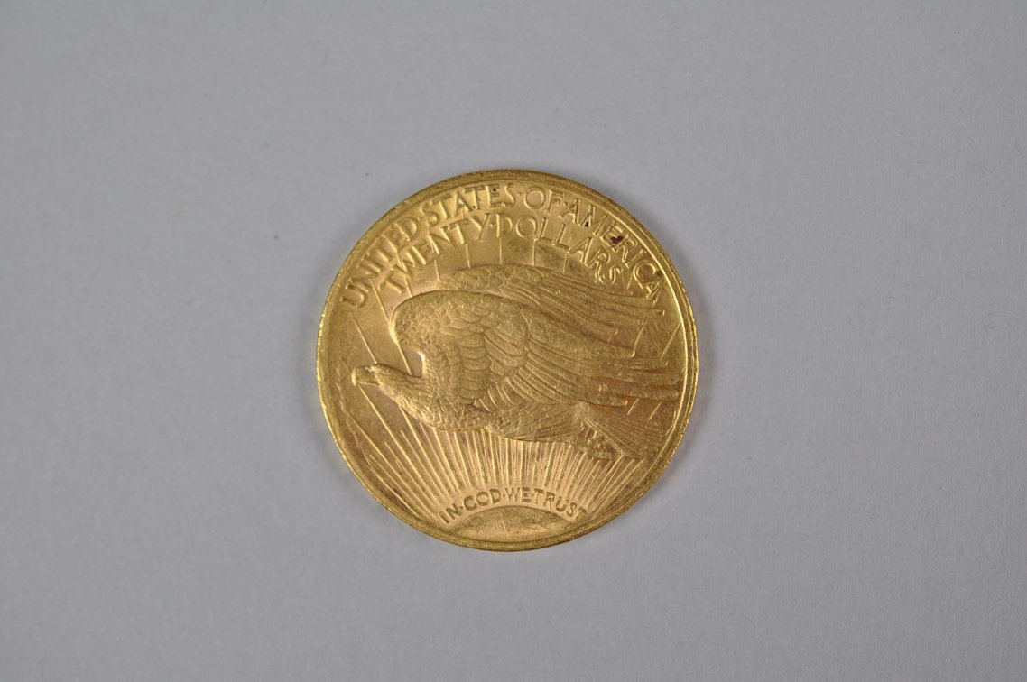 1923 SG Double Eagle Gold MS, photo 8 of 8