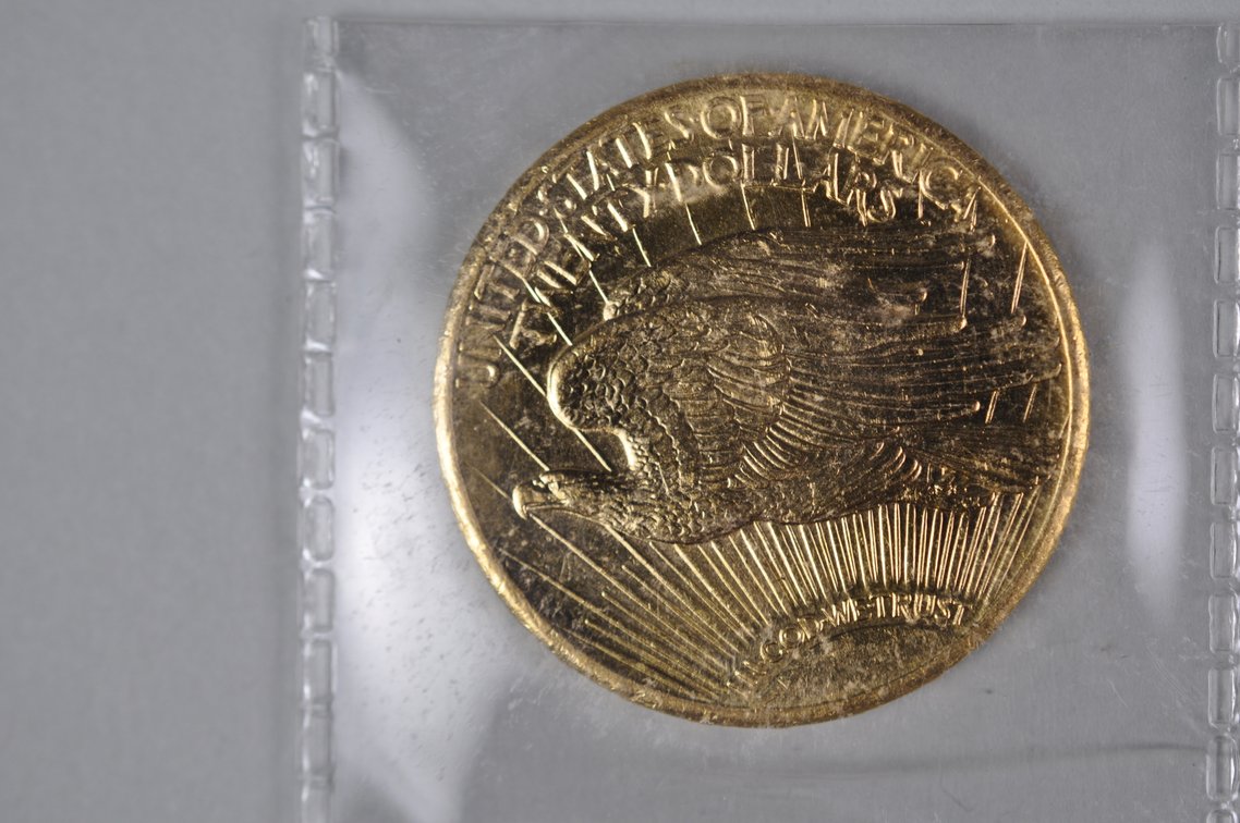1928 SG Double Eagle Gold MS, photo 8 of 9