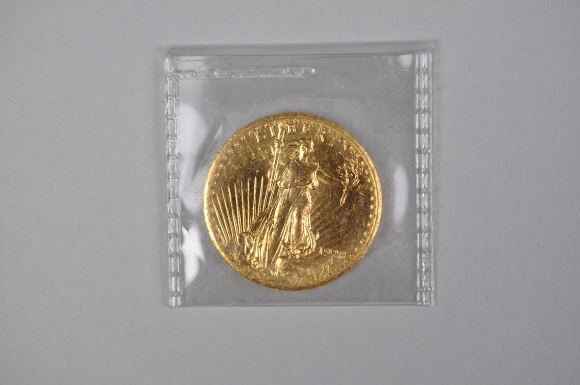 1928 SG Double Eagle Gold MS, photo 3 of 9