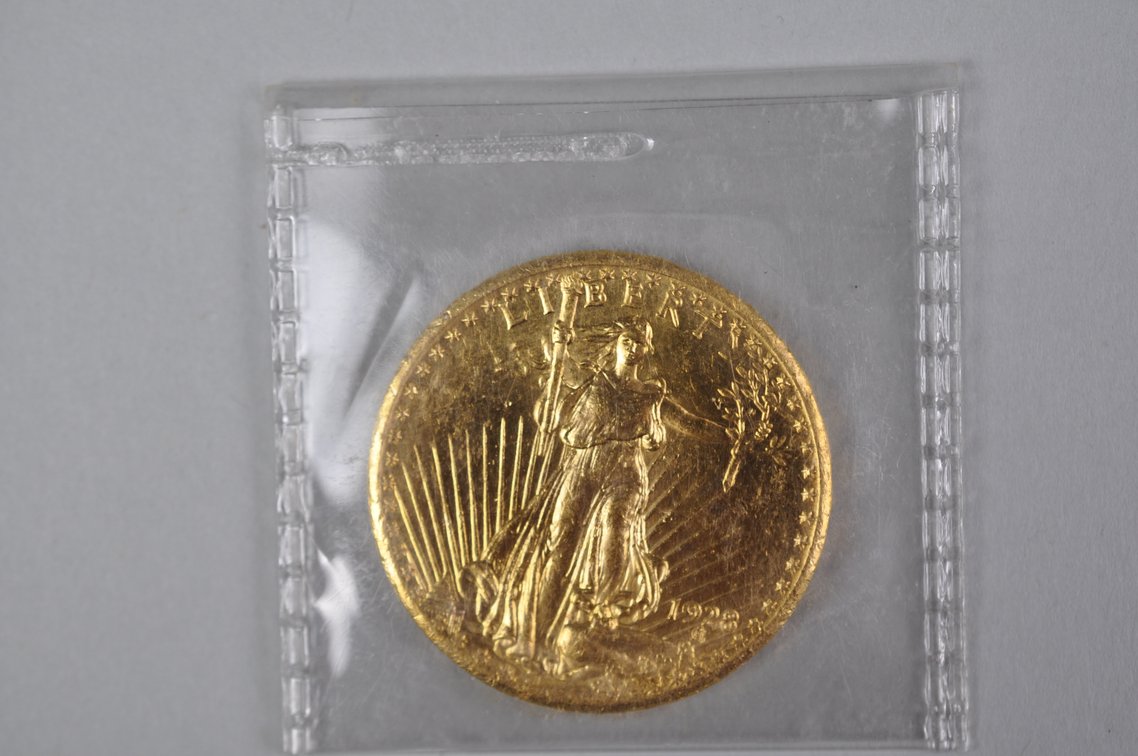 1928 SG Double Eagle Gold MS, photo 4 of 9