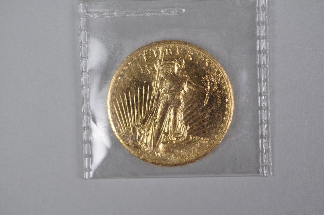 1928 SG Double Eagle Gold MS, photo 5 of 9