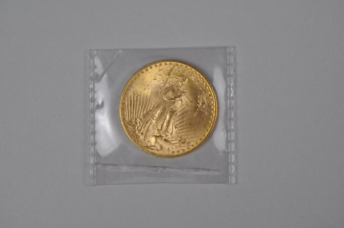 1924 SG Double Eagle Gold MS, photo 2 of 6