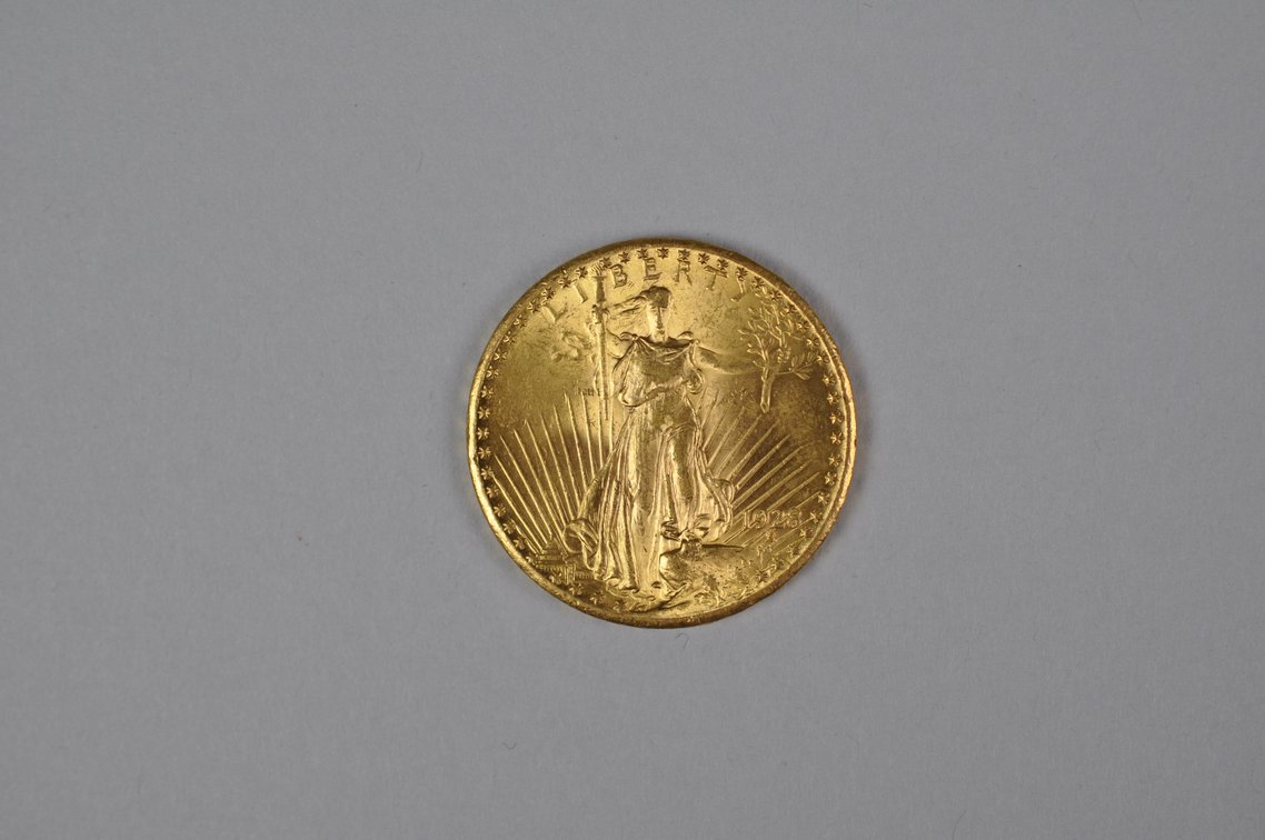 1928 SG Double Eagle Gold MS, photo 2 of 5