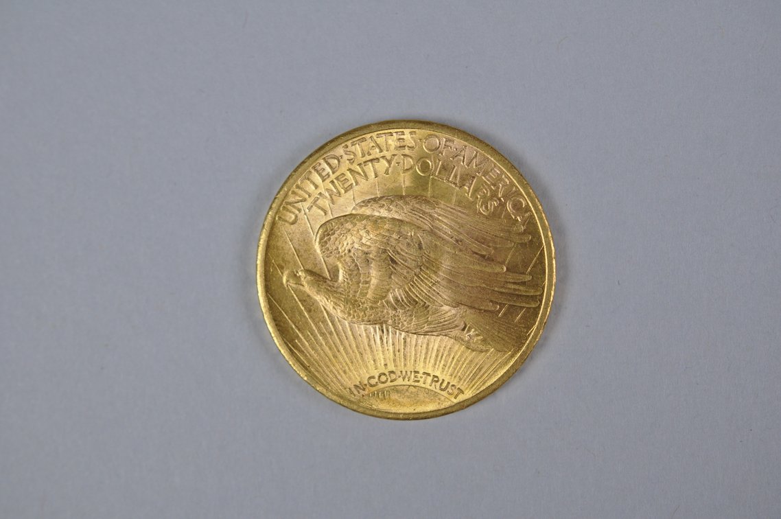 1924 SG Double Eagle Gold MS, photo 5 of 6