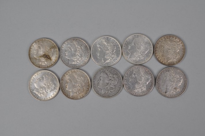 1882-1887 Silver Morgan Dollars