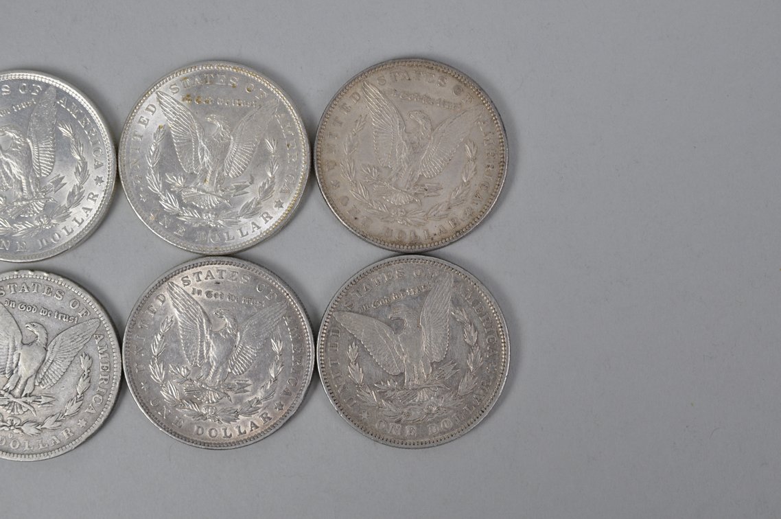 1882-1887 Silver Morgan Dollars, photo 8 of 8