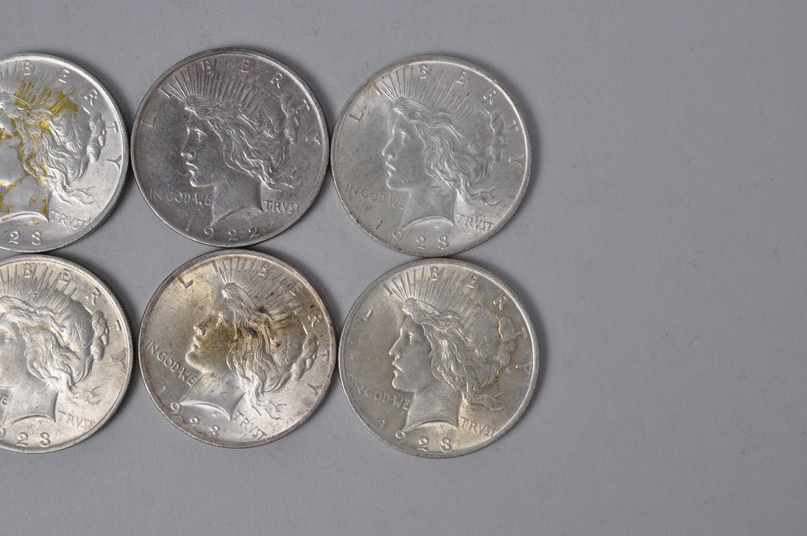 Silver Peace Dollars, photo 4 of 8