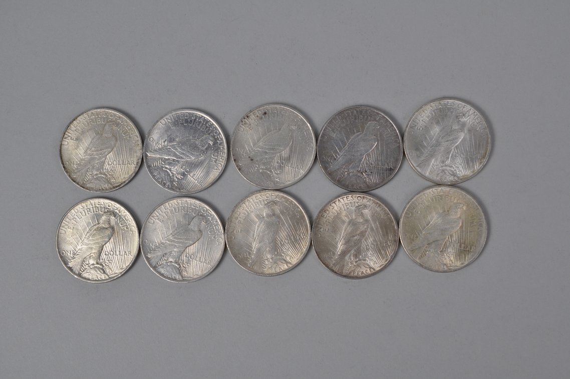 Silver Peace Dollars, photo 5 of 8