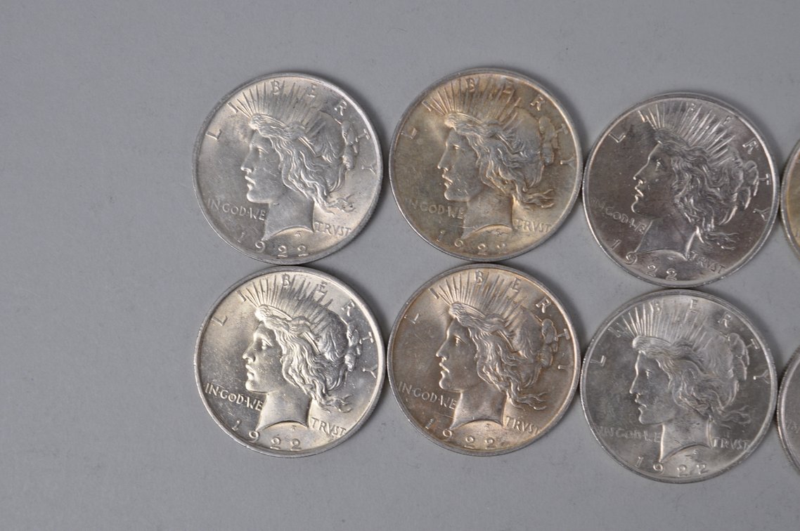 Silver Peace Dollars, photo 2 of 8