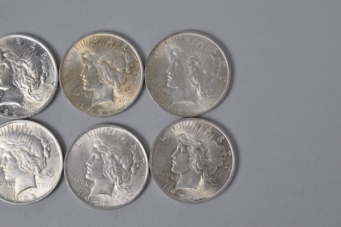 Silver Peace Dollars, photo 4 of 8