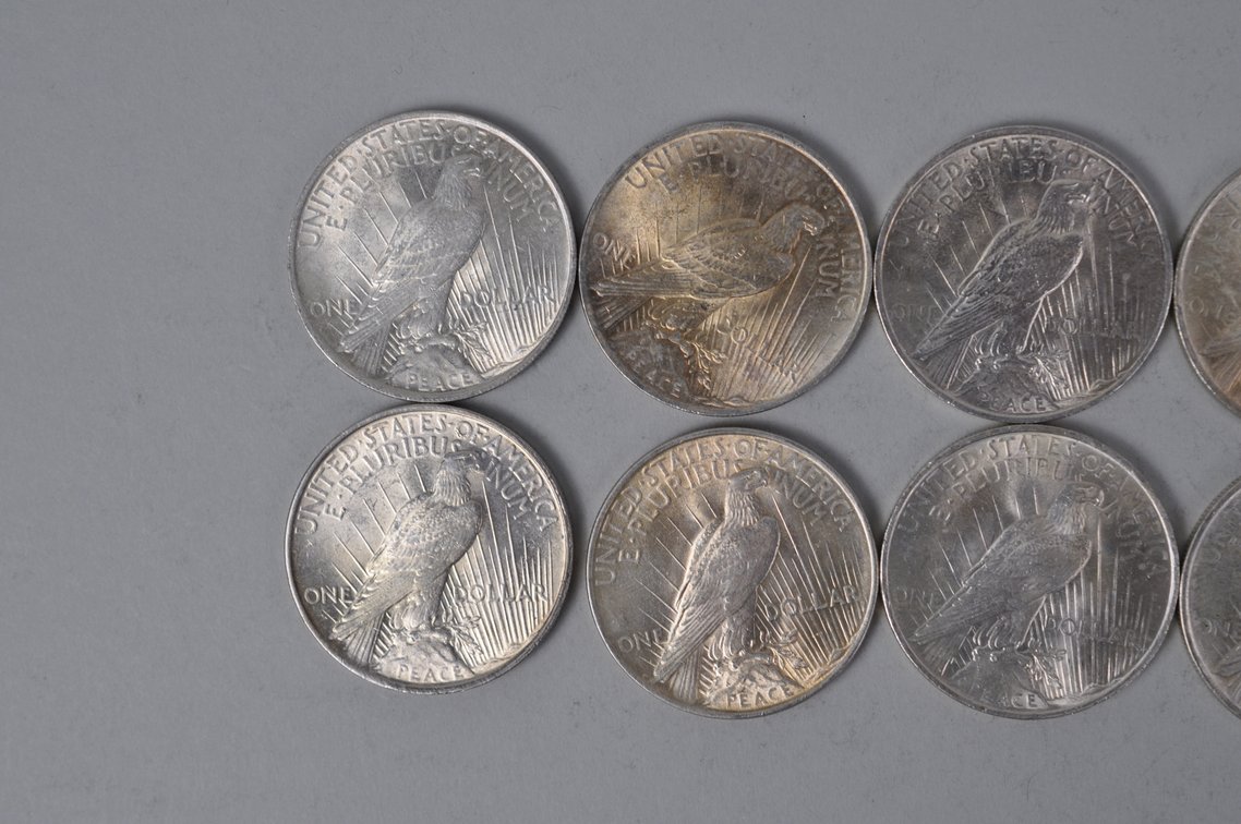 Silver Peace Dollars, photo 6 of 8