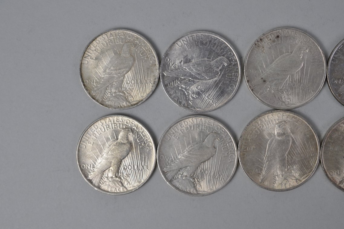 Silver Peace Dollars, photo 6 of 8