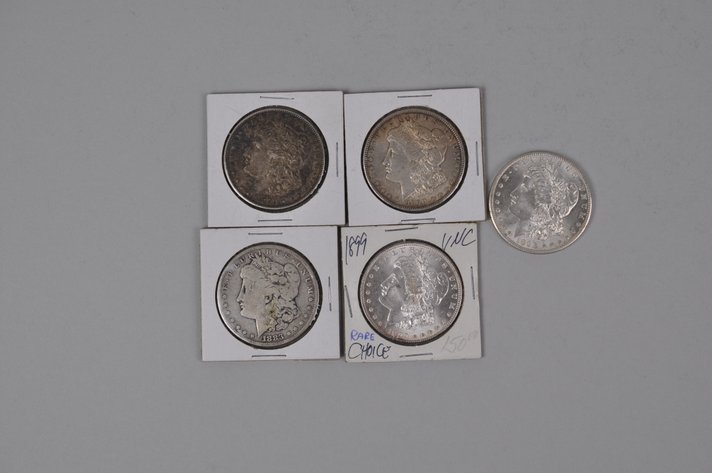 Silver Morgan Dollars