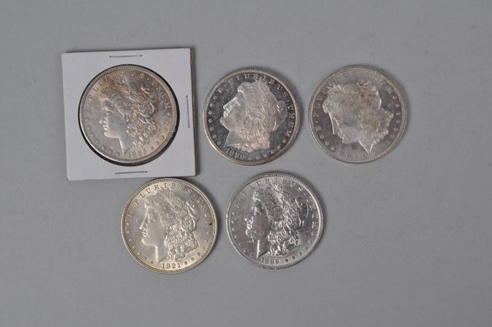 Silver Morgan Dollars