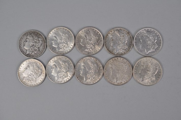 Silver Morgan Dollars