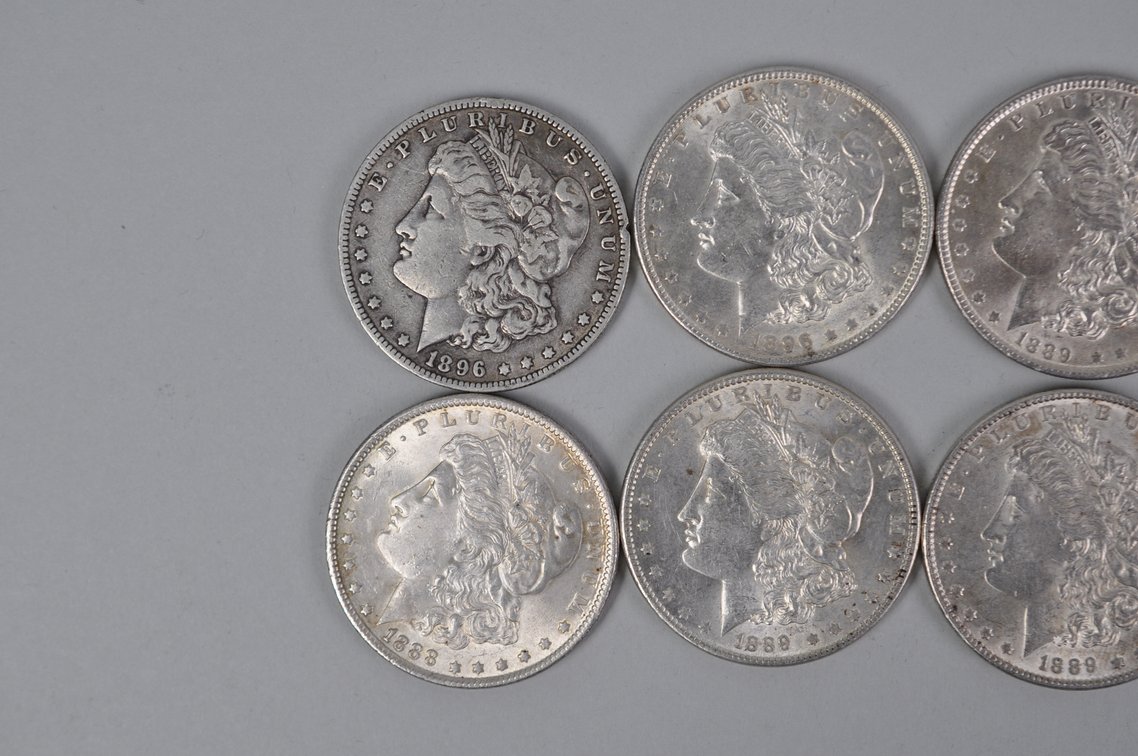 Silver Morgan Dollars, photo 2 of 8