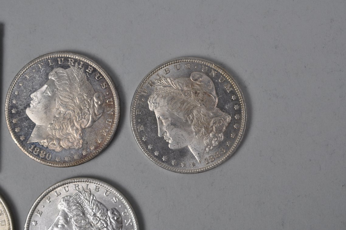 Silver Morgan Dollars, photo 3 of 8