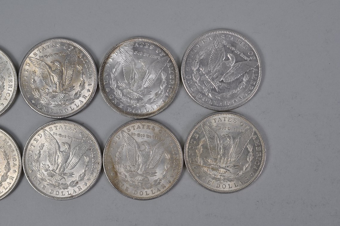 Silver Morgan Dollars, photo 8 of 8