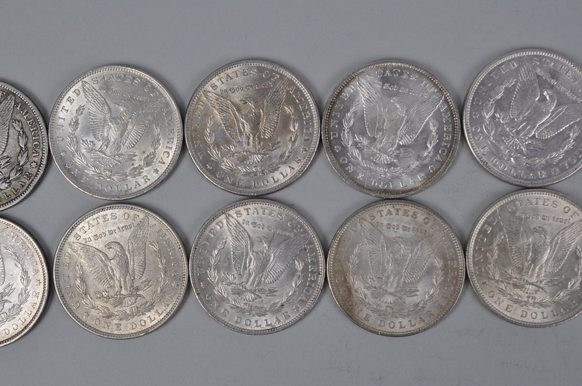 Silver Morgan Dollars, photo 7 of 8
