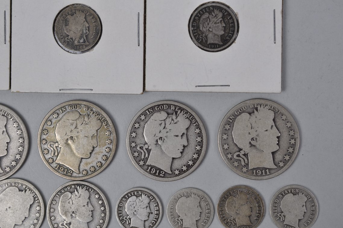 Barber Silver Coinage, photo 4 of 12